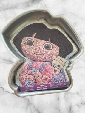 Wilton Dora the Explorer Shaped Cake Pan - Silver